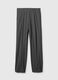 Loose-fit trousers with darts_4