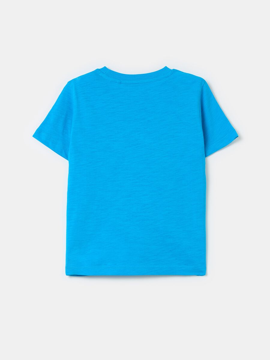 T-shirt in cotone con dettaglio_1