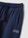 Blue joggers in pure organic cotton_3