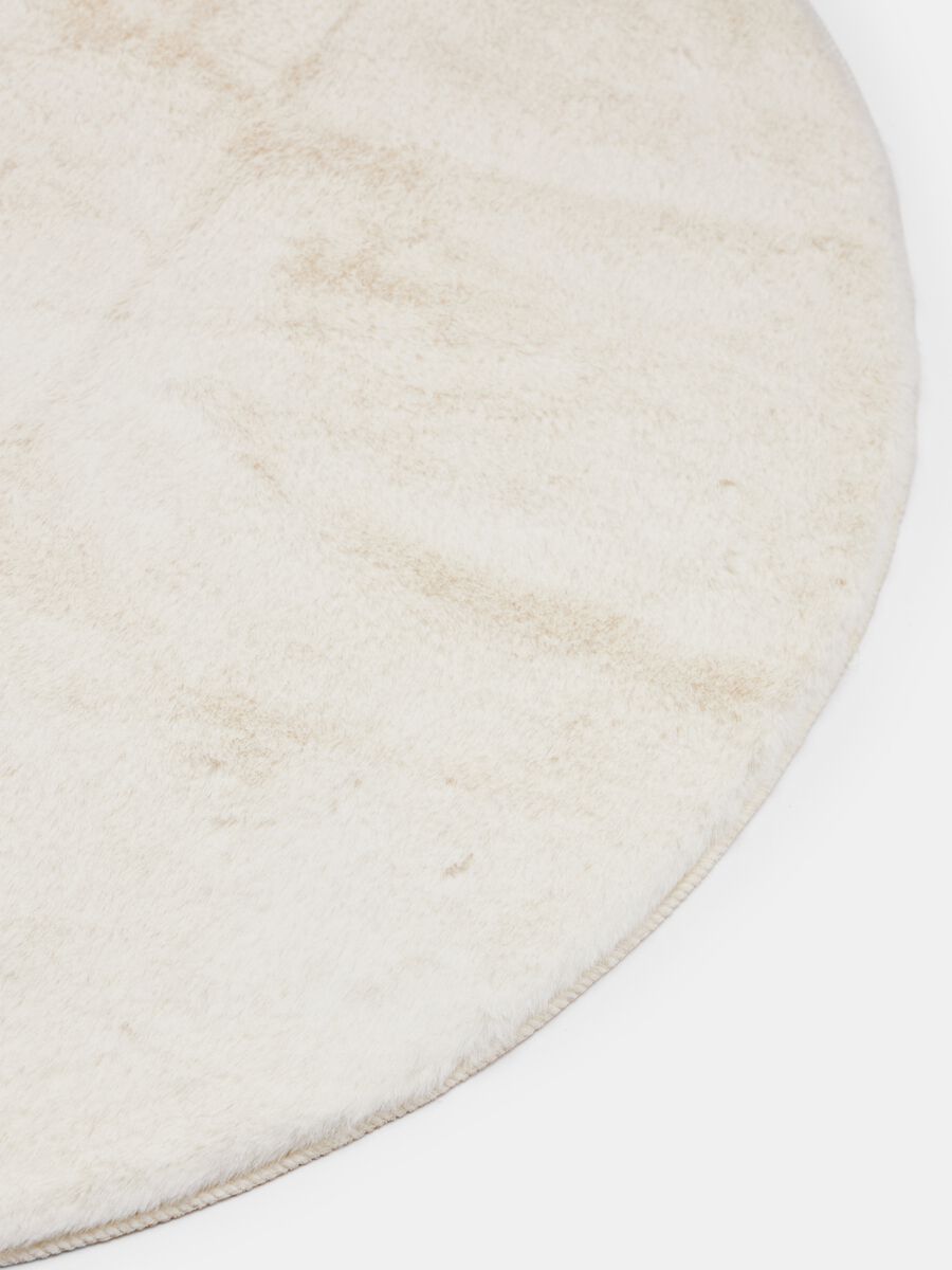 Tappeto rotondo in eco fur_1