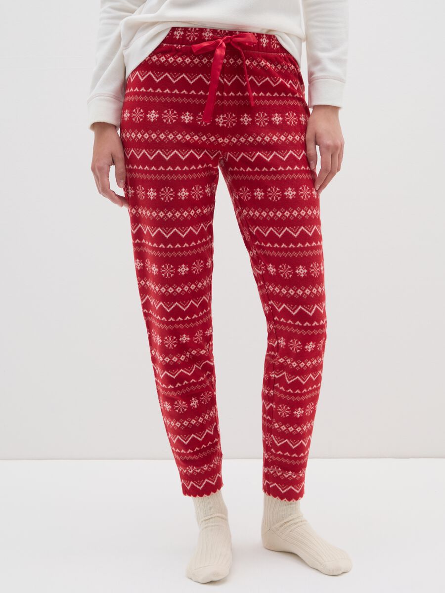 Multicolor Mixed Regular Fit Pyjamas_3