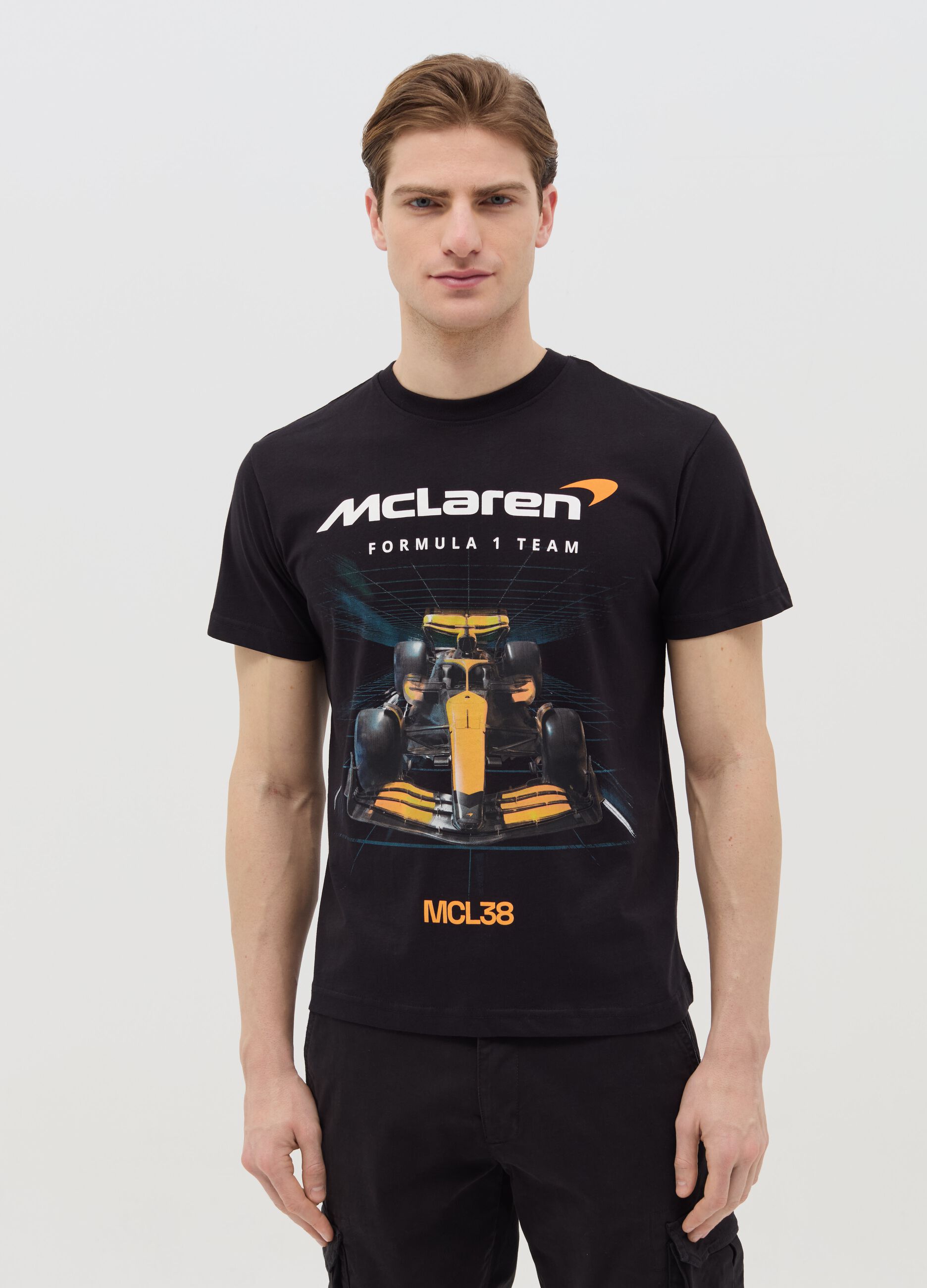 T-shirt in cotone stampa Formula 1