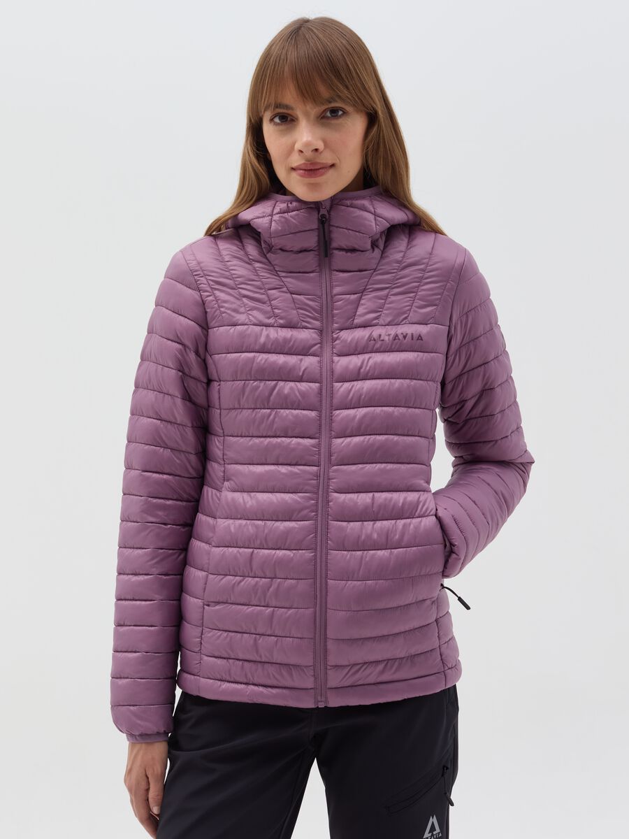 Altavia by Deborah Compagnoni ultralight jacket with hood_0