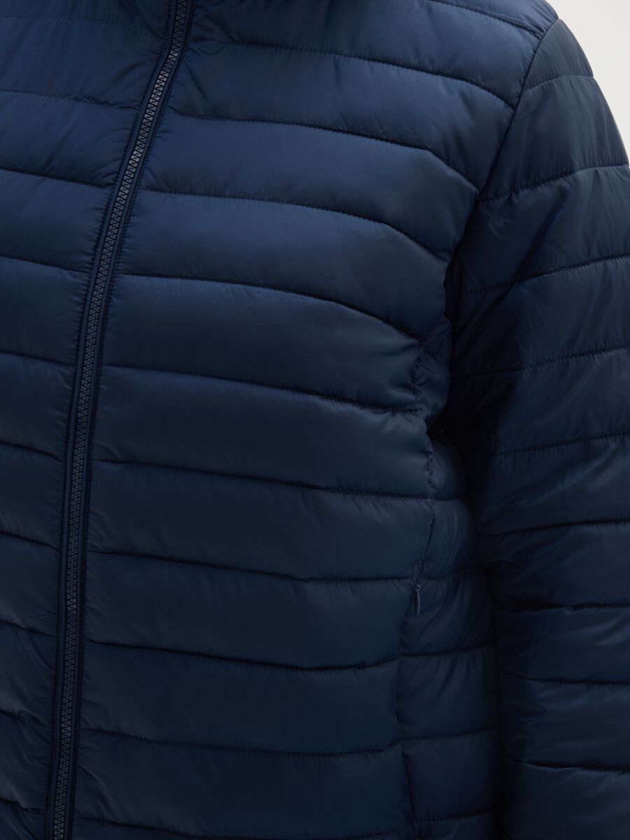 Blue Regular Fit Jacket_2
