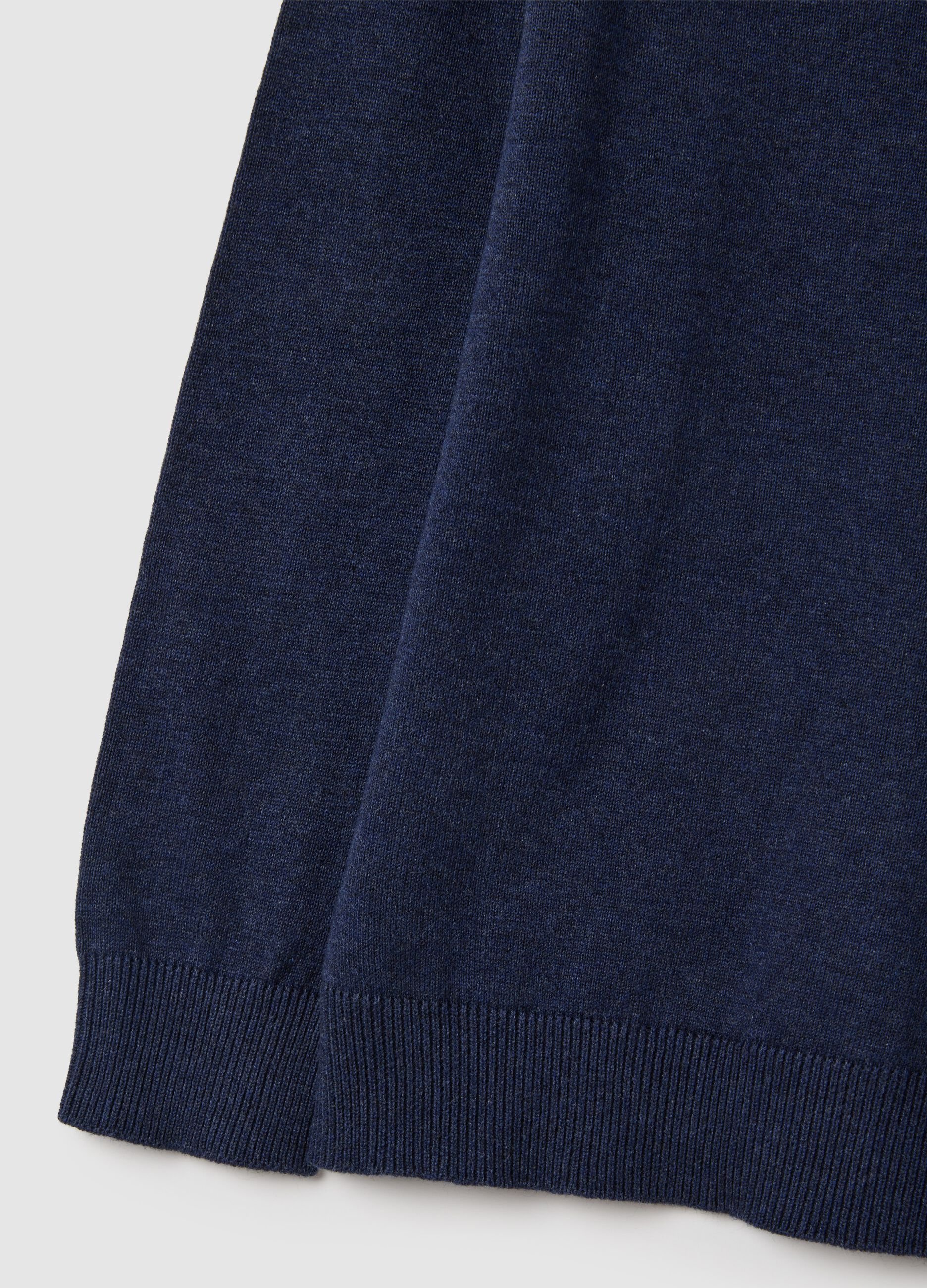 Children's blue cotton sweater regular fit
