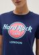 Blue pure cotton t-shirt regular fit with Hard Rock Cafe logo_3