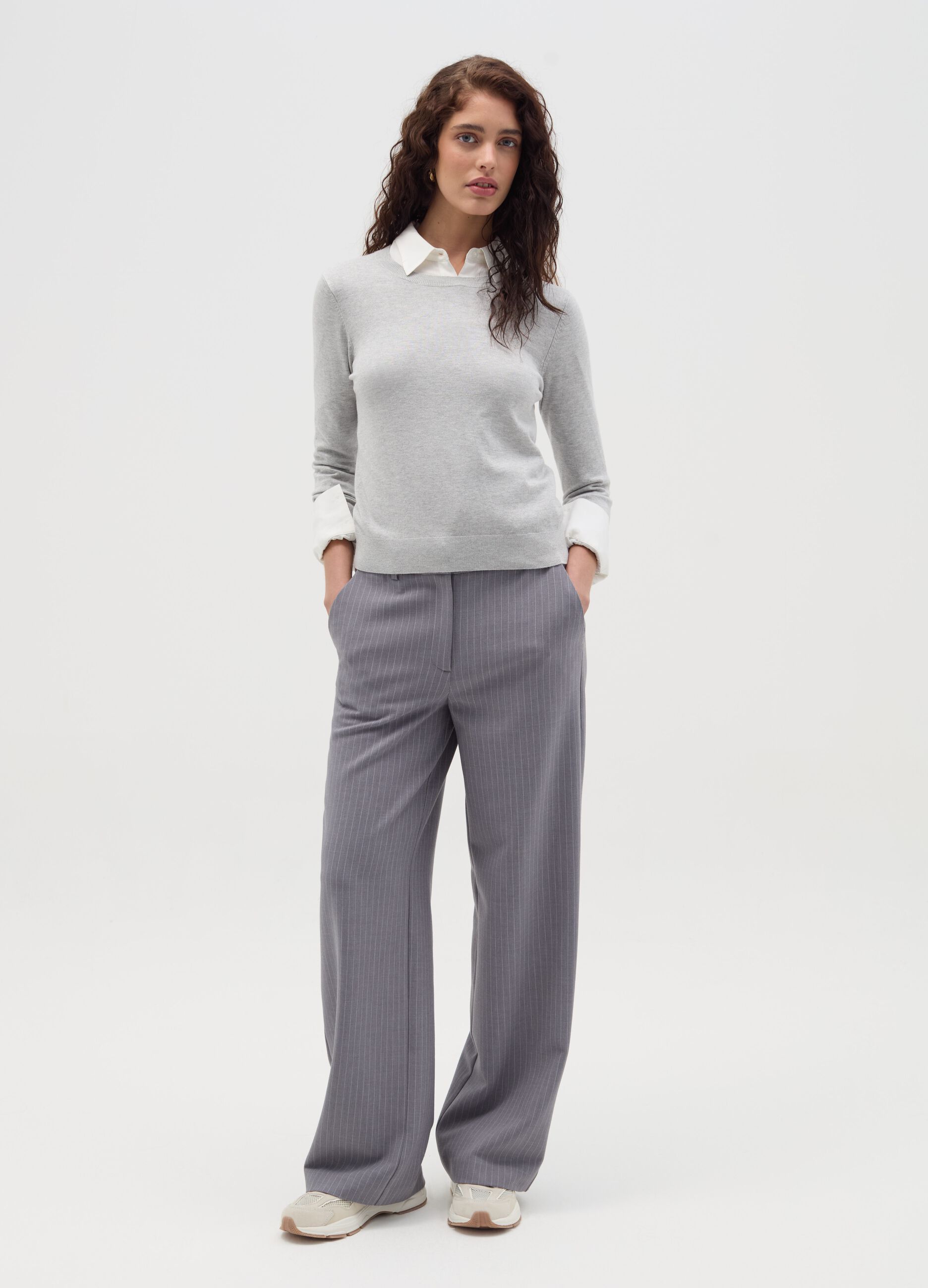 Slim-fit pullover