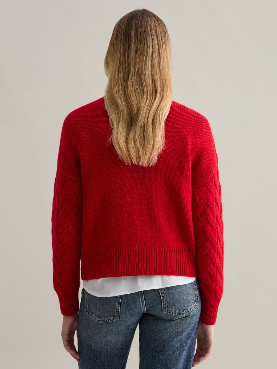 Christmas Jumper with bouclé application_3