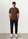 Brown regular-fit organic cotton jersey T-shirt_1