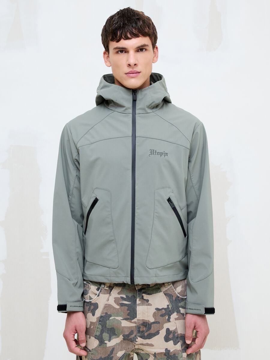 Shell Jacket Military Green_3
