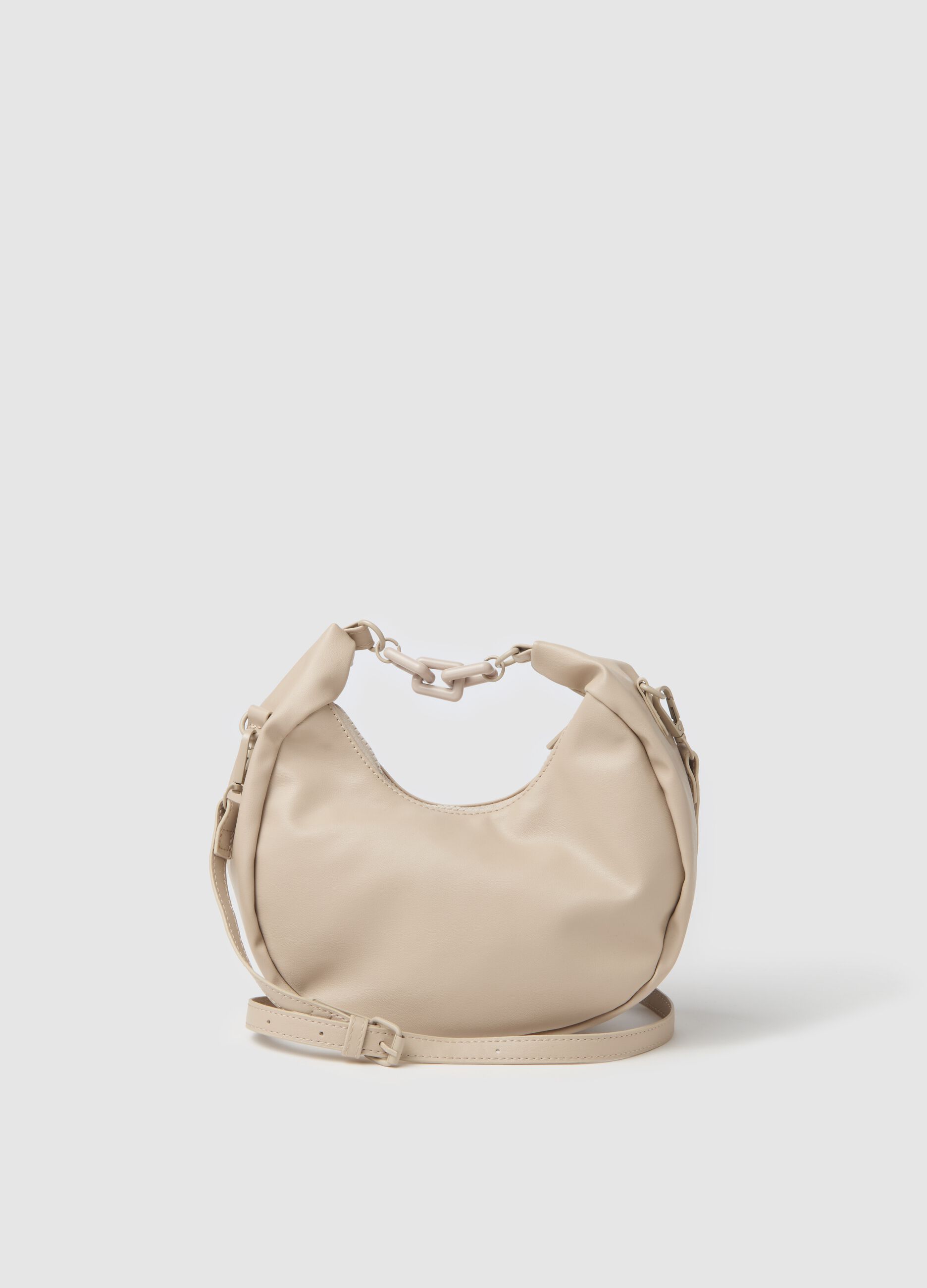 Borsa hobo con manico a catena