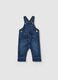 Denim dungarees with pockets_0