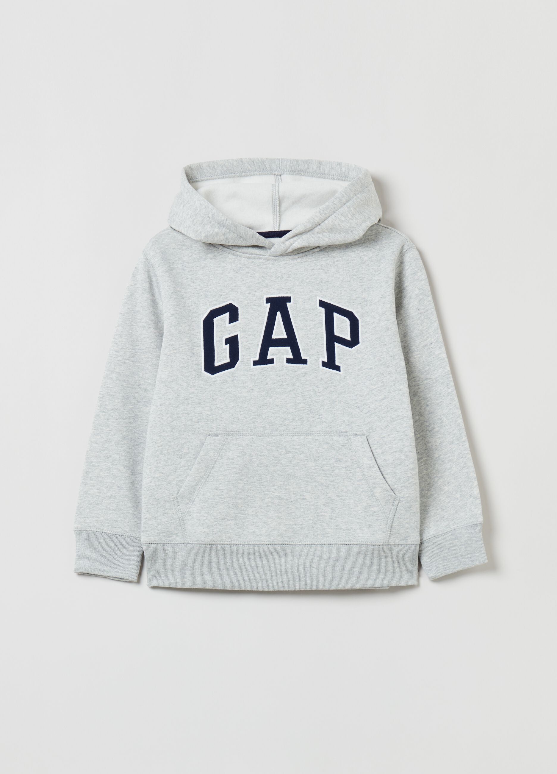 Hoodie with embroidered logo