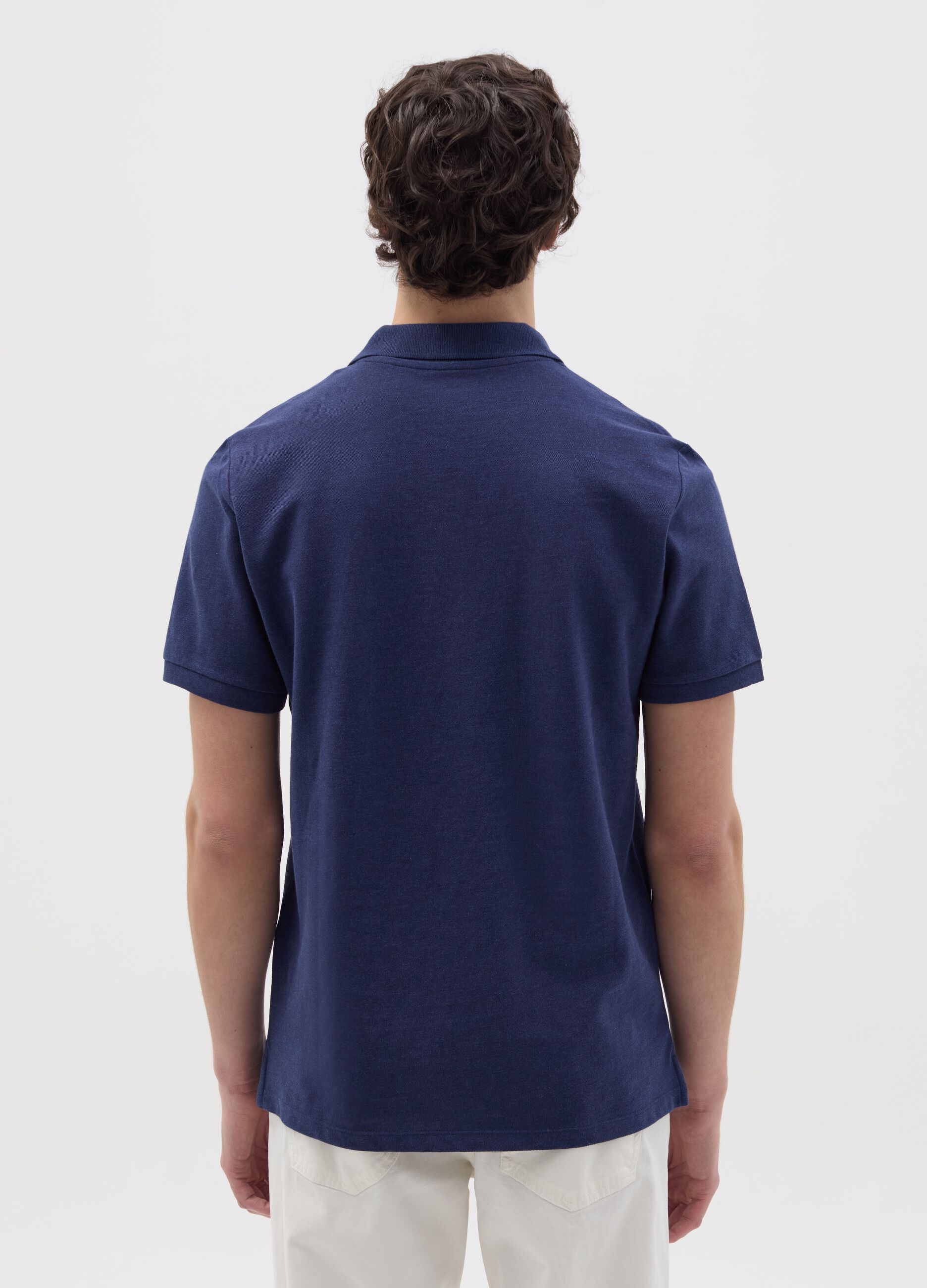 Polo regular fit in cotone 