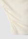 White pure cotton regular fit tank top_6