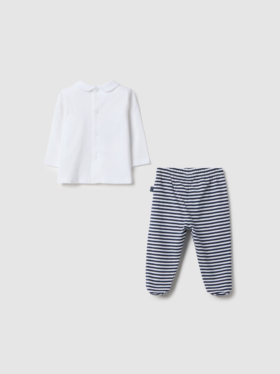 Set in puro cotone multicolor regular fit per bimba_1