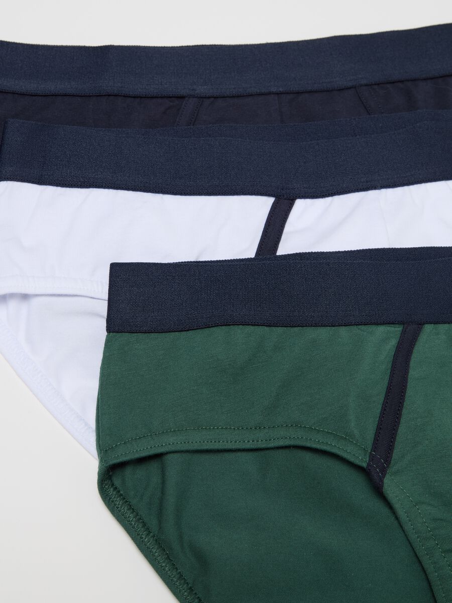 Three-pack stretch briefs with contrasting piping_5