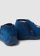 Blue Spidey print slippers for boys_1