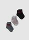 Grey Short Socks for Boys_0