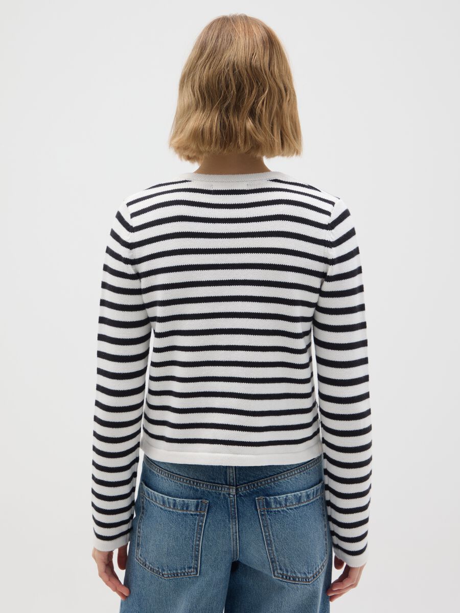 Cardigan in puro cotone multicolor regular fit_2