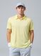 Yellow ALTAVIA COURT stretch performance polo_2