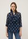 Multicolour Long Sleeve Blouse with Polka Dots, Regular Fit_1