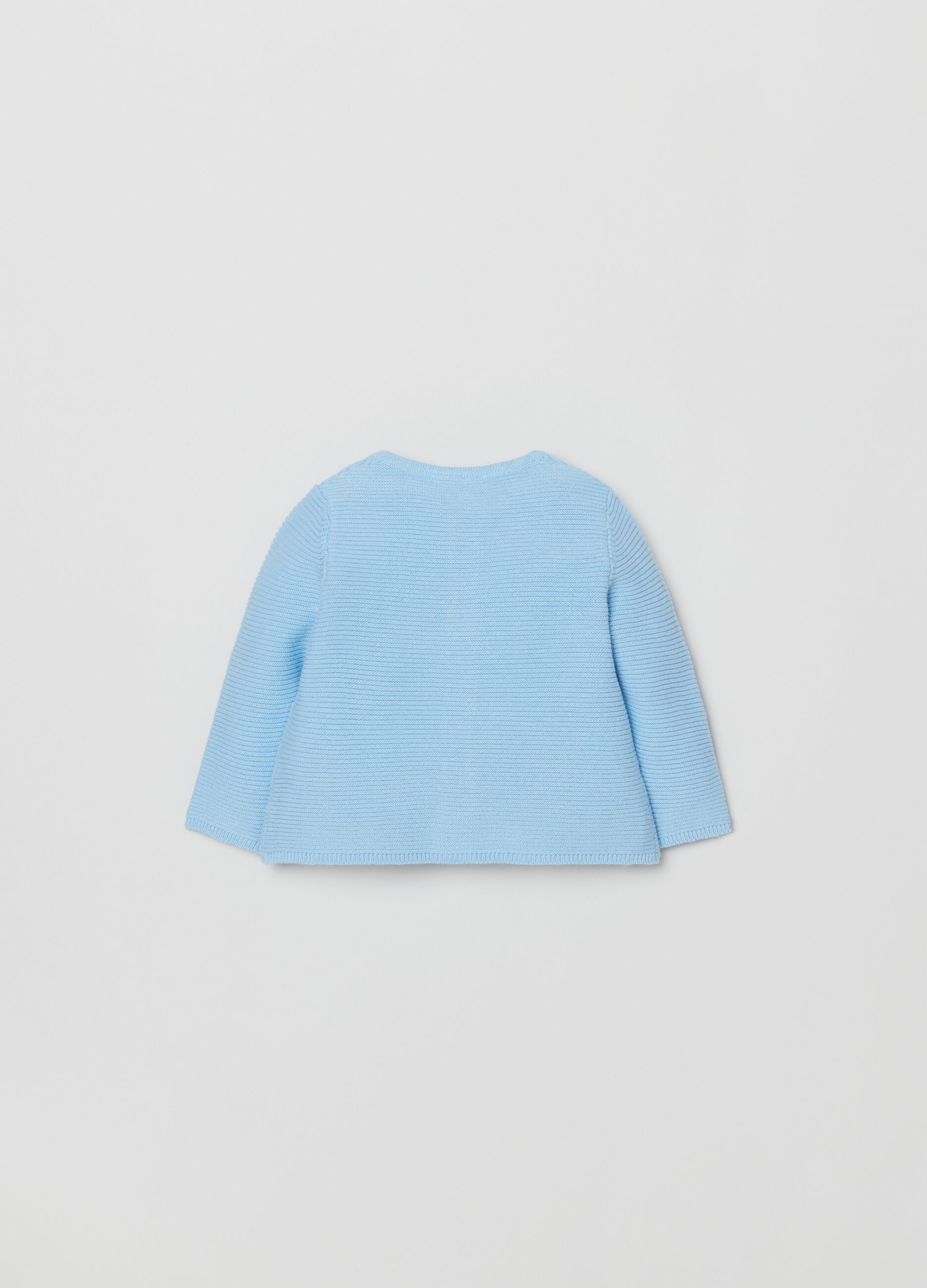 Cardigan in cotone ottoman_1