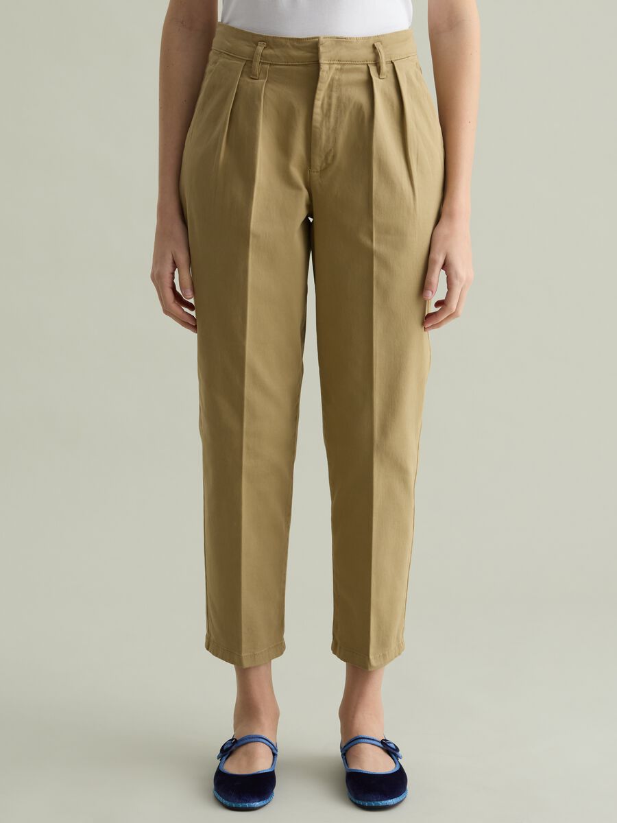 Stretch cotton chinos_1