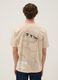Beige pure cotton One Piece print T-shirt, relaxed fit_2