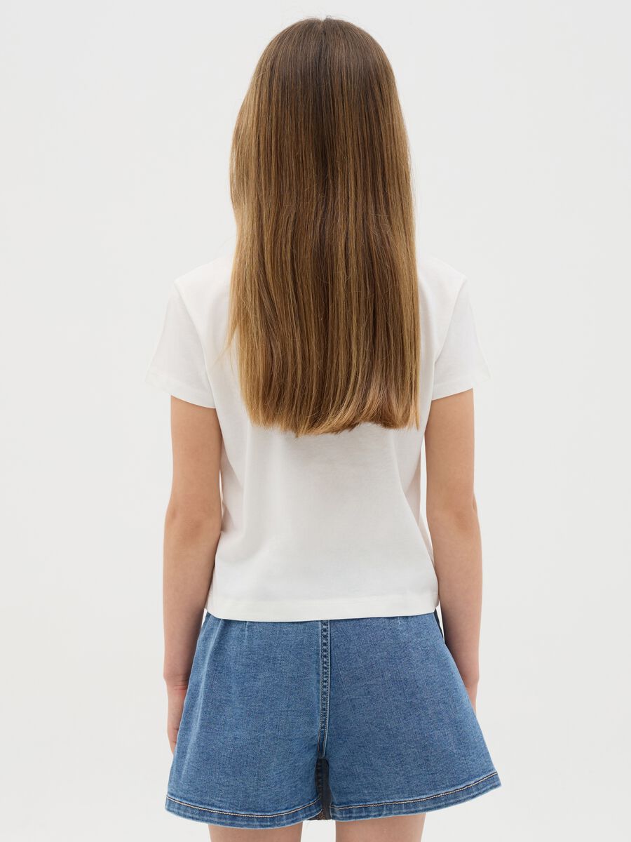T-shirt bianca stampa "Venice Beach"_2