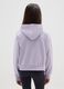 Girls' purple pure cotton regular fit hoodie_1