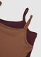 Set of two-pack violet stretch fabric tops with thin straps_5