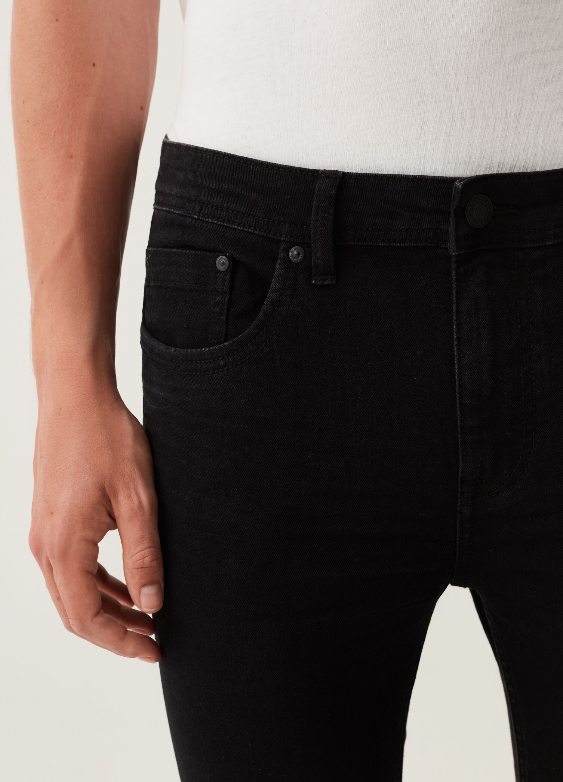 Jeans super skinny fit cinque tasche_3