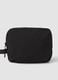 Black foldable shopper bag with double handles_1