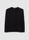 Black long sleeve t-shirt regular fit_4