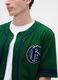 Maglia baseball verde in puro cotone_3