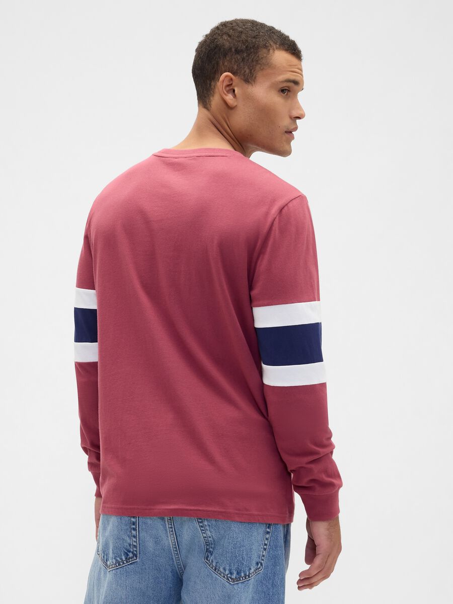 Red Long-Sleeve Cotton Shirt_4