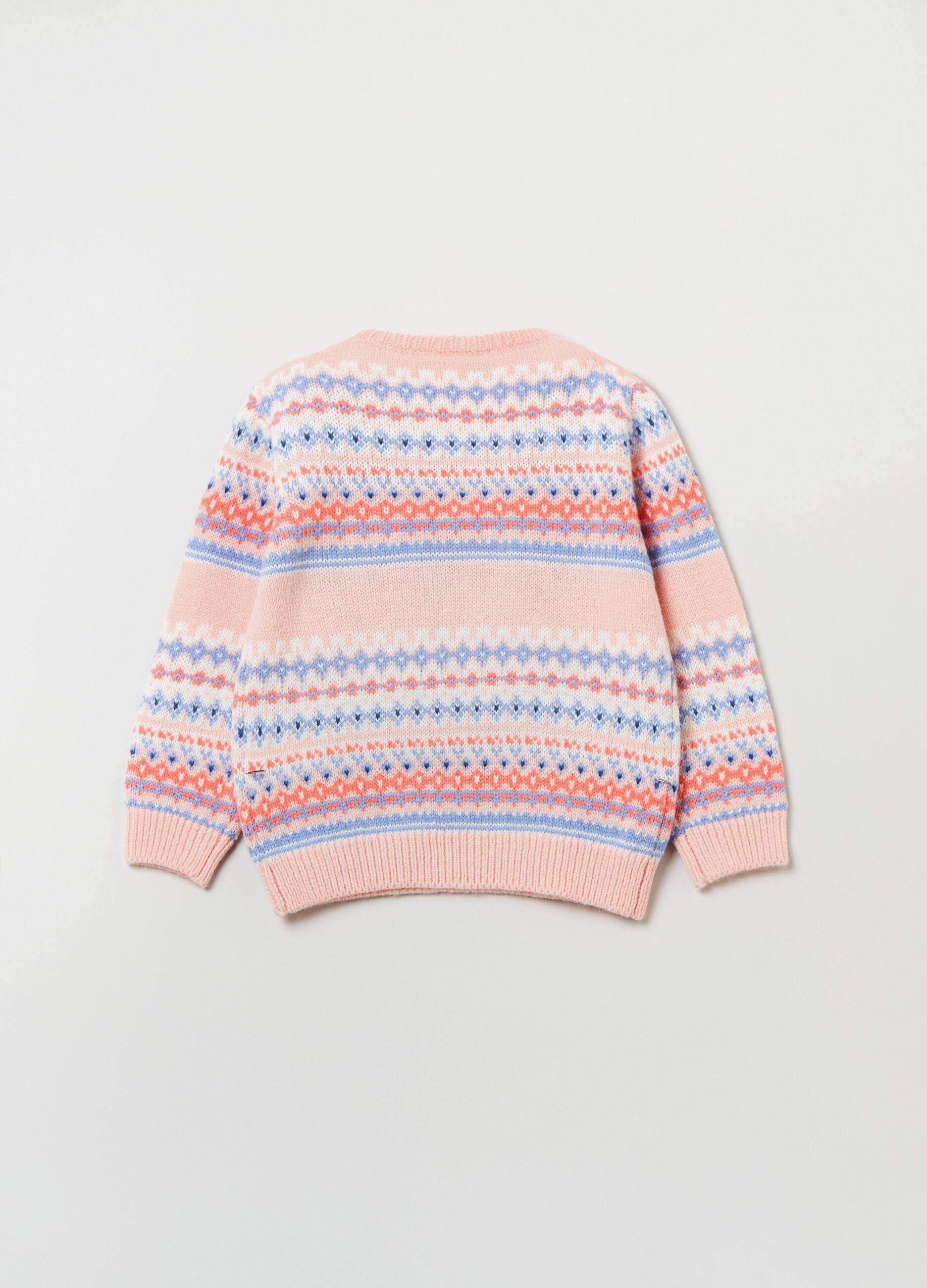 Pullover con disegno geometrico_1