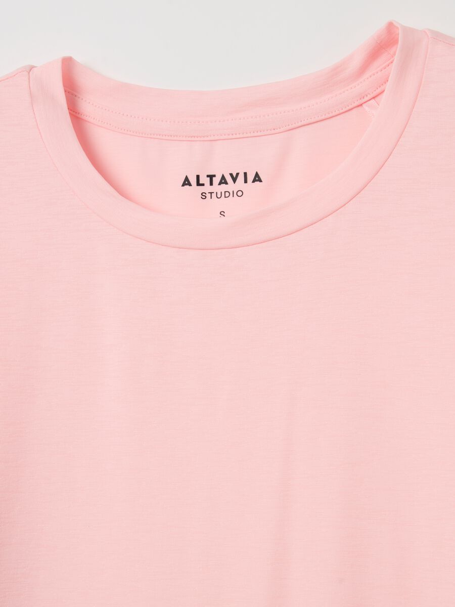ALTAVIA STUDIO T-shirt in technical fabric_5