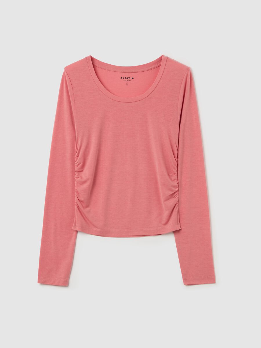 ALTAVIA STUDIO long-sleeved T-shirt in technical fabric_4