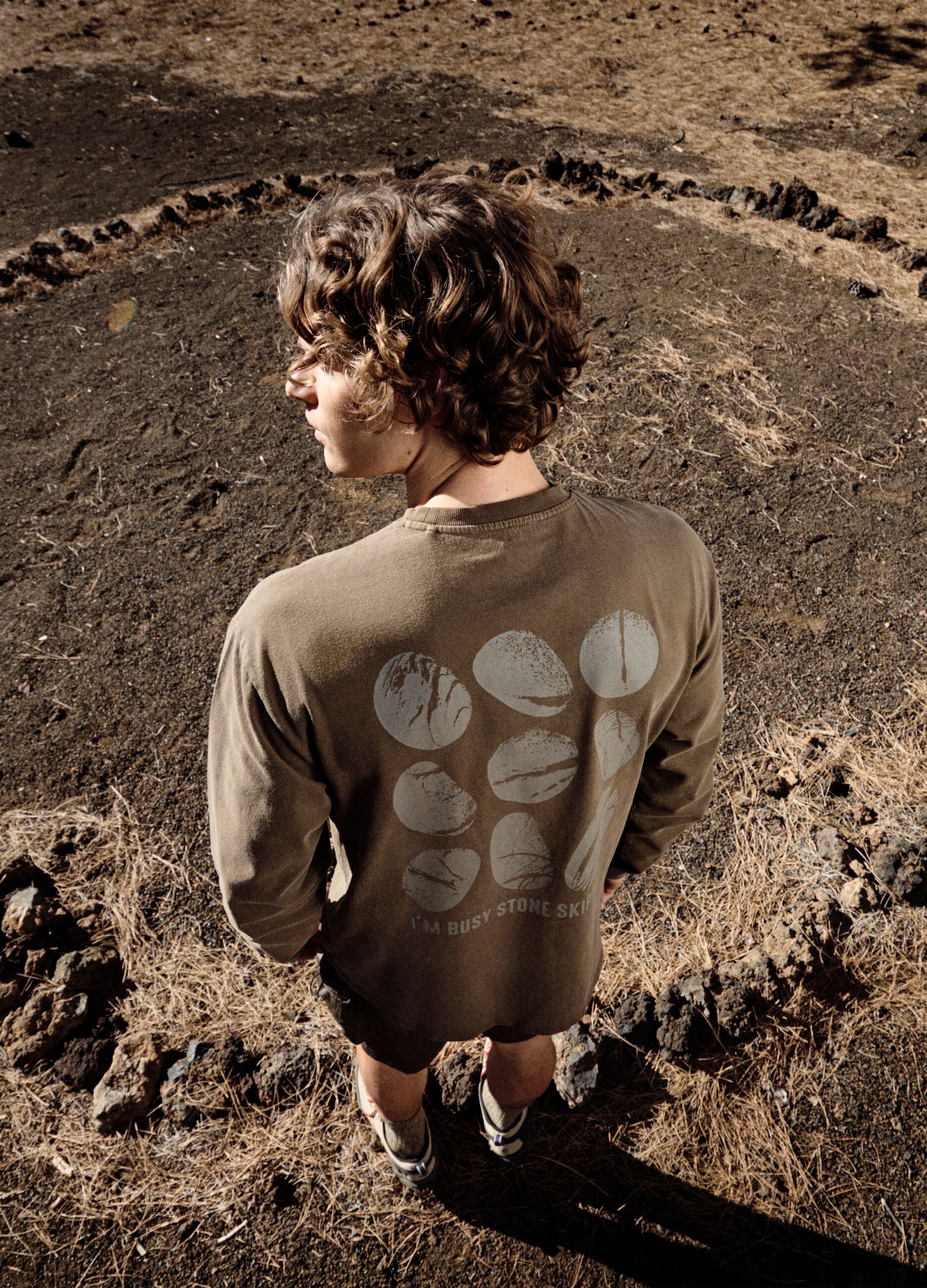 ALTAVIA long-sleeved T-shirt with print