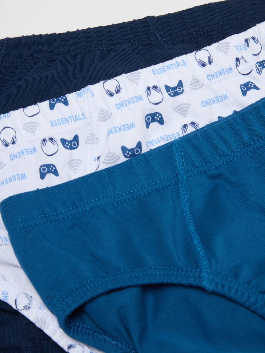 Multipack slip in puro cotone multicolor regular fit per ragazzi_3