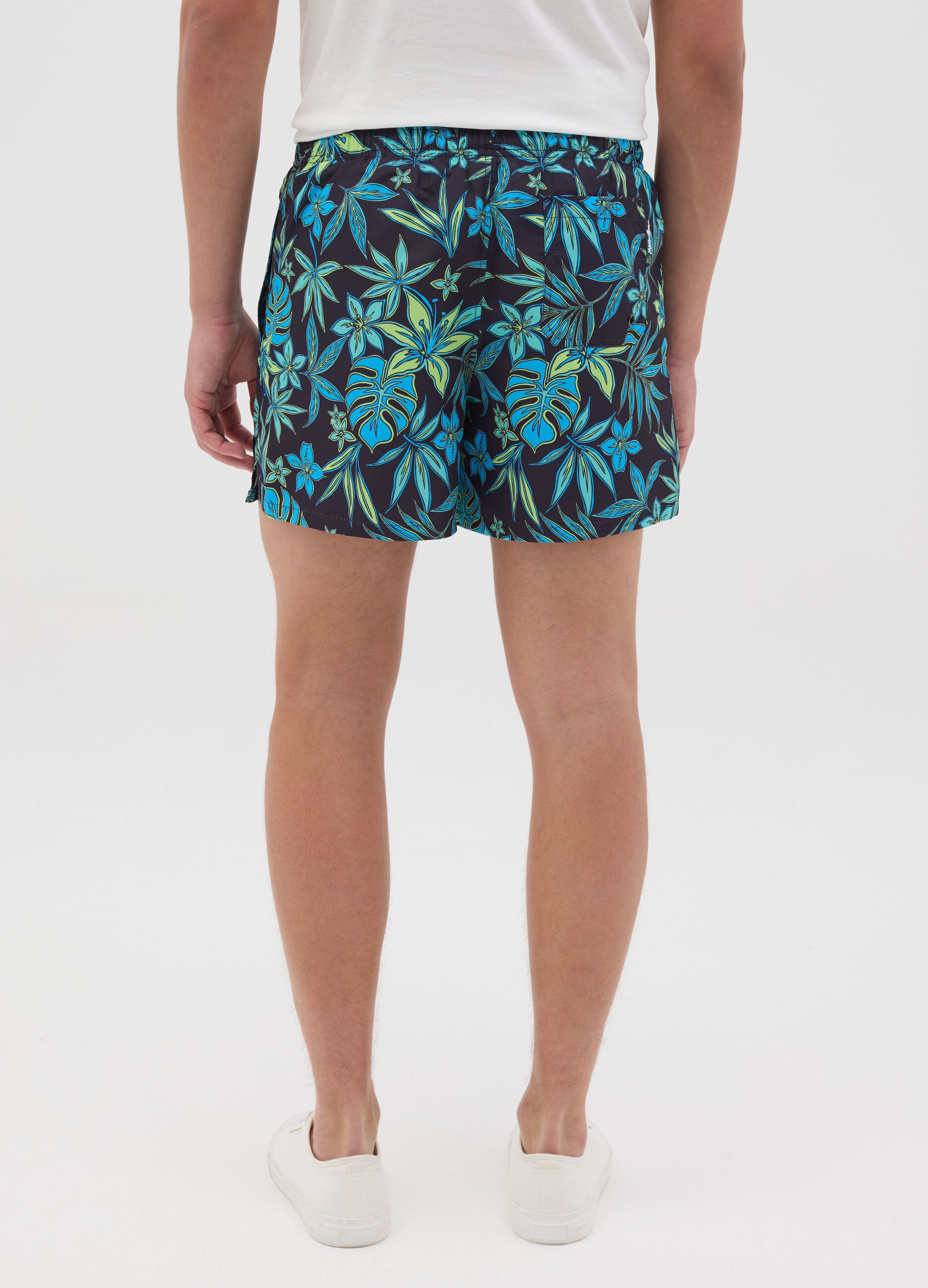 Costume da bagno da uomo in multicolor regular fit