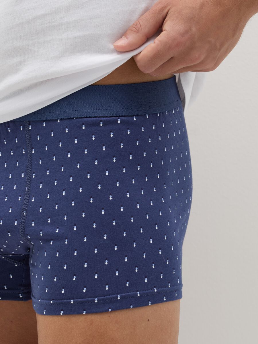 Three-pack boxer shorts with micro pattern_3