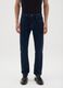 Men's Dark Blue Slim Fit Denim Jeans_1