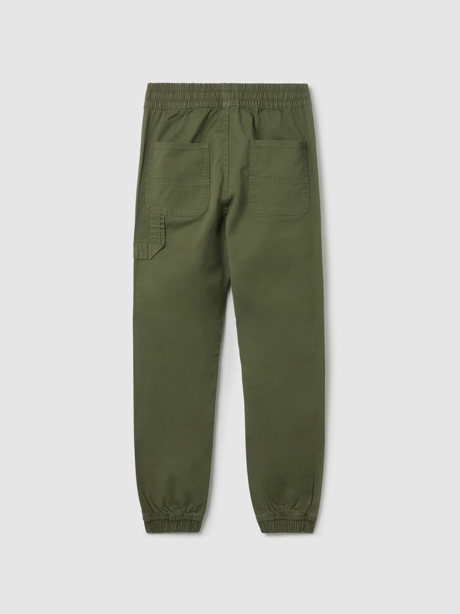 Joggers worker in cotone stretch _4
