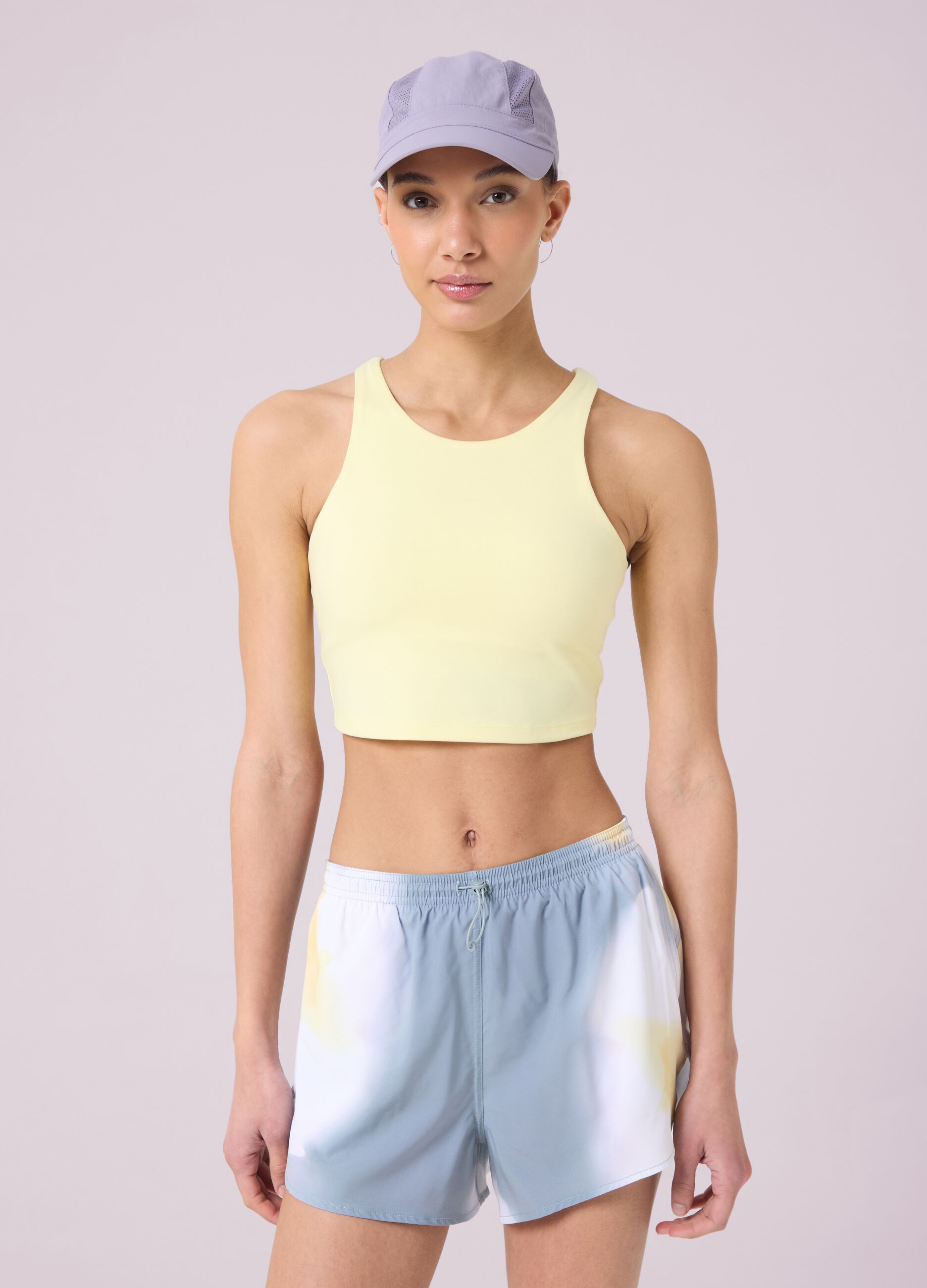 Top bra sportivo in tessuto tecnico ALTAVIA STUDIO