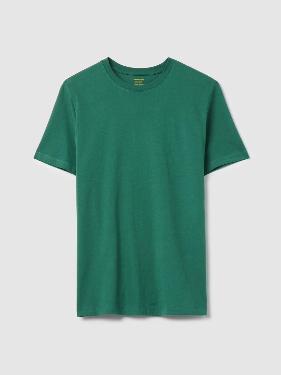 Organic cotton T-shirt with round neck_4