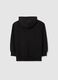 Girls' pure cotton black hoodie_1
