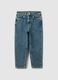 Boy's baggy jeans in pure denim cotton_0